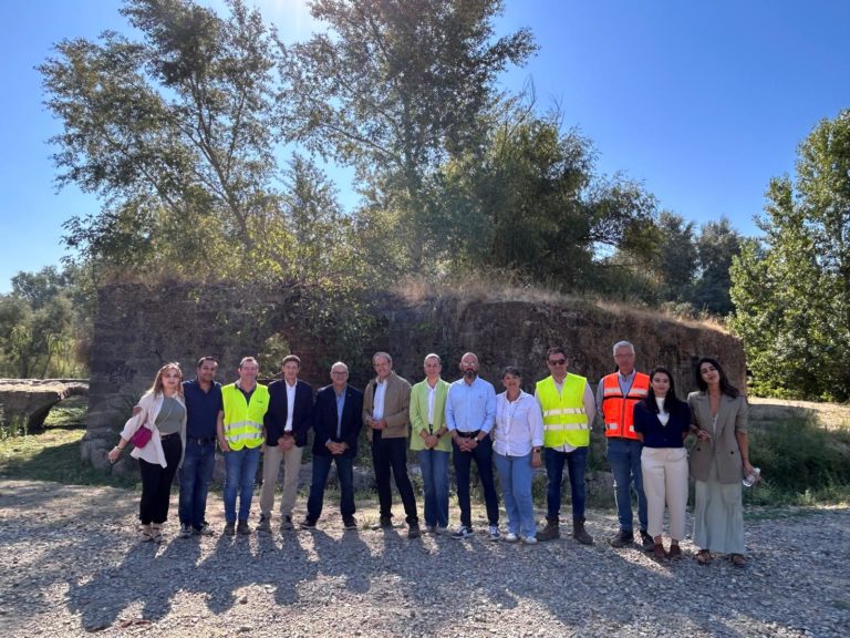 VISITA DEL DELEGADO TERRITORIAL A LA ZONA DE ACTUACCIÓN DEL PROYECTO